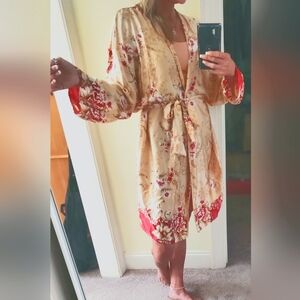 Vintage Victoria's Secret Silk Robe